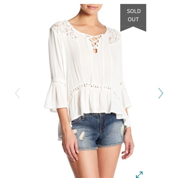 Romeo and Juliet Couture peasant blouse - Picture 3 of 8